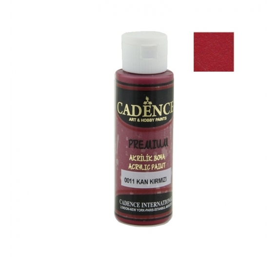 Premiun Cadence 70ml. 0011 Blood Red