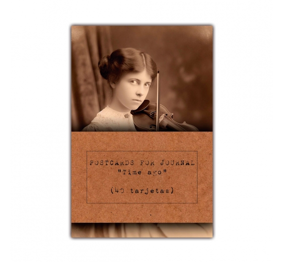 Postcards for Journal. 40 tarjetas - Time Ago