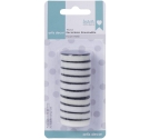 Pack 10 Esponjas para aplicador redondo 3cm