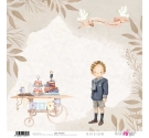 Papel de scrap Comunión Un dia de Ilusión Niño Rubio 30 x 30 cm. Papers for you.