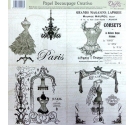 Papel Decoupage Corsets 31 x 33 cm