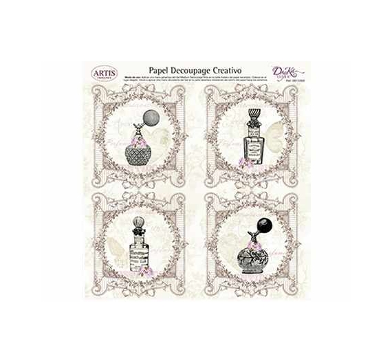 Papel Decoupage Perfums 31 x 33cm. Dayka