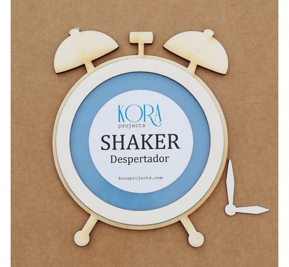 Shaker Despertador. Kora Projects.