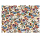 Traveler. Paper Press Pegatinas Maleta