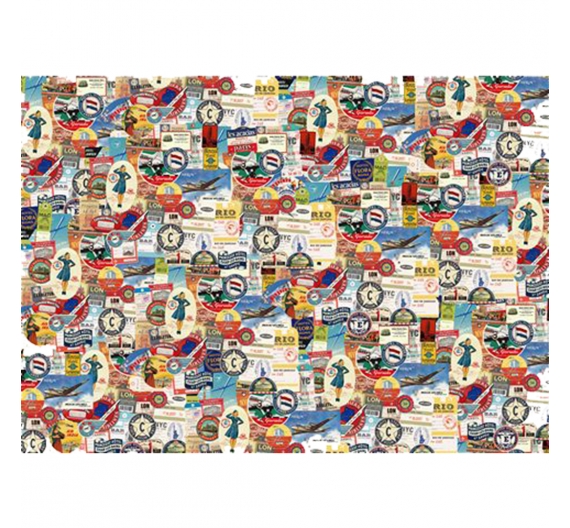 Traveler. Paper Press Pegatinas Maleta