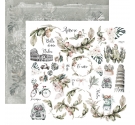 Papel de doble cara Bella de 30,5 x 30,5cm
