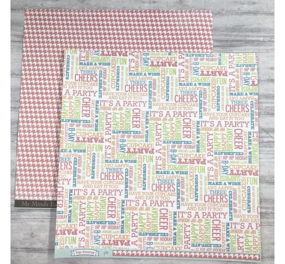 Papel de doble cara Girl de 30,5 x 30,5cm