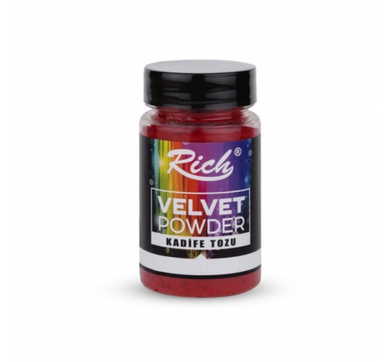 Velvet Powder 90cc. - Rojo