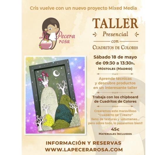 Taller presencial con Cuadritos de Colores