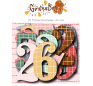 Die Cuts Números de Acetato - 24 Unidades