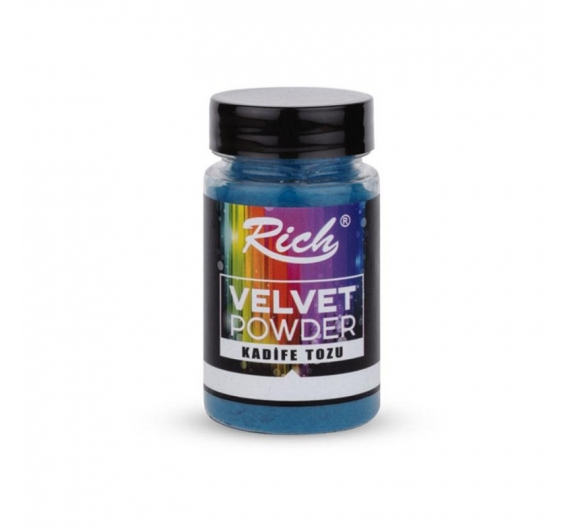 Velvet Powder 90cc. - Turquesa