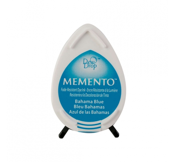 Tinta Memento Dew Drops Bahama Blue/Azul de las Bahamas