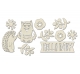 Chipboard Hola Bebé