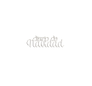 Twelve palabra "Diario de Navidad" de metacrilato adhesivo Blanco