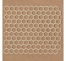 Chipboard "Fondo Panal de Abeja"