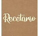 Chipboard "Recetario"