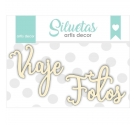 Chipboard "Viaje - Fotos"