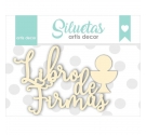 Chipboard "Libro de Firmas"