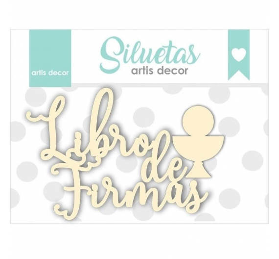 Chipboard "Libro de Firmas"