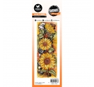 Sello transparente 20,3 x 6,8cm Girasoles