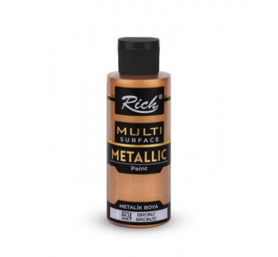 Acrílica Metálica Multi superficie Rich 120cc. - Bronce