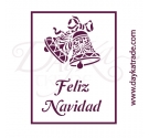 Stencil Feliz Navidad