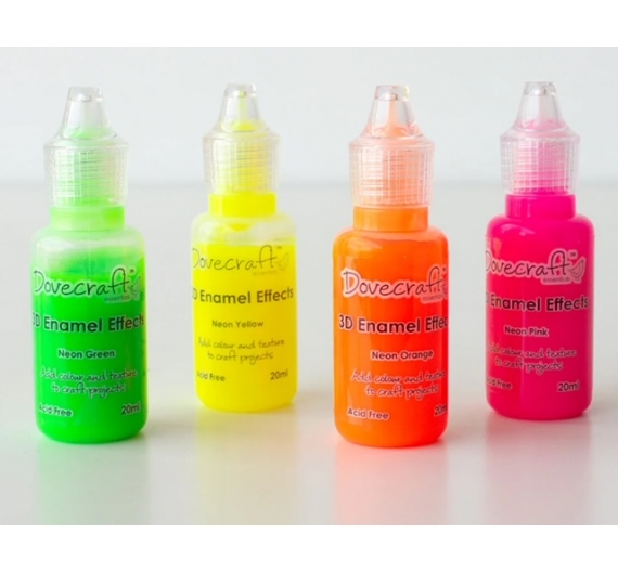 3D Enamel Effects color Neón - Verde