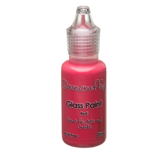 Glass Paint color Rojo
