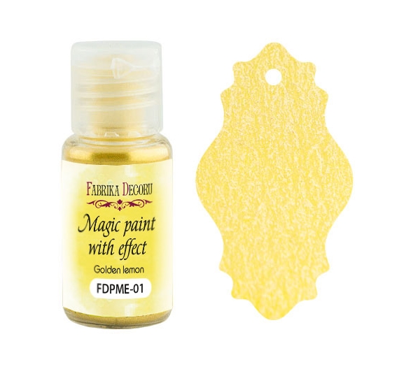 Magic Paint Fabrika Decorum, Golden Lemon