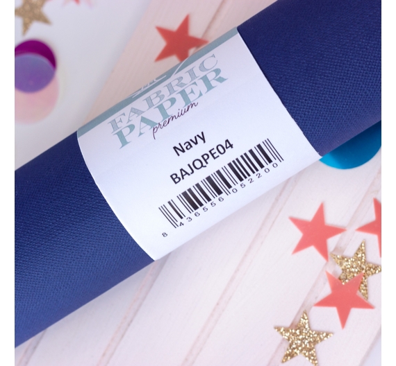 Fabric Paper 45 x 64cm - Navy