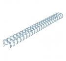 Pack 2 Wire-o 19mm. Azul. Paso 2:1 (23 anillas)