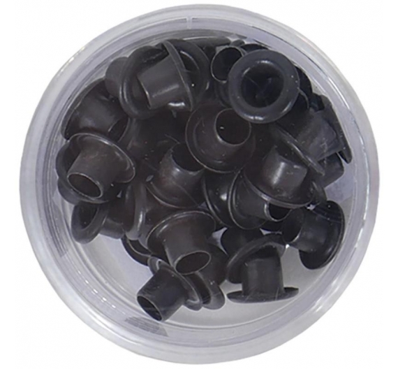 Eyelets Aluminio Negro 0.5cm