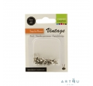 Brads Plata 5mm. - 50 unidades