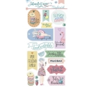 Chipboard Dulces Momentos. Johanna Rivero.