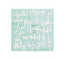 Chippies Decor Set Words 18 unidades