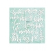 Chippies Decor Set Words 18 unidades