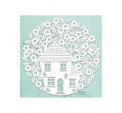Chippies Decor Casa del Árbol 30,5 x 30,5cm