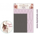 Kit de flores de foamiran, Magnolia japonesa rosa/gris. Dayka.