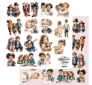 Papel de doble cara Happy Time Niños 30,5 x 30,5cm