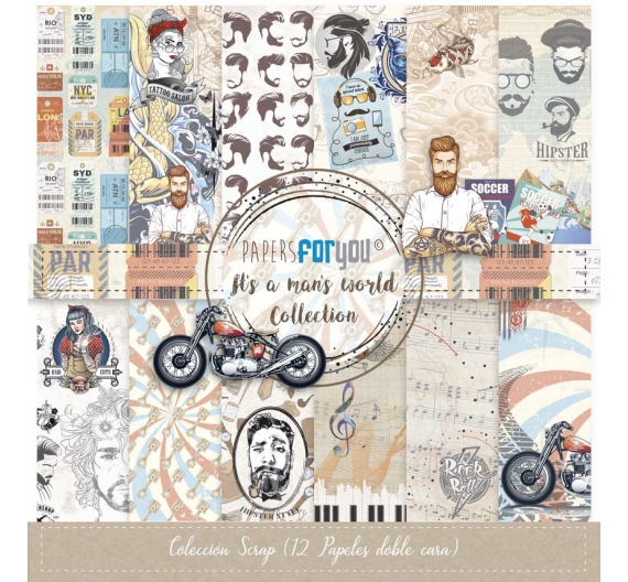 It´s a Man´s World Colección 30,5 x 30,5cm
