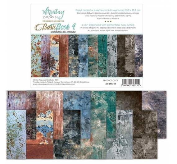 MINTAY Backgrounds Grunge 6X8"