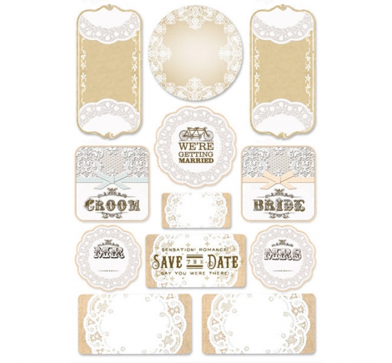 Etiquetas adhesivas Boda