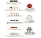 Tabs Oficce - Basic White, 9 unidades surtidas.