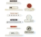 Tabs Oficce - Basic White, 9 unidades surtidas.