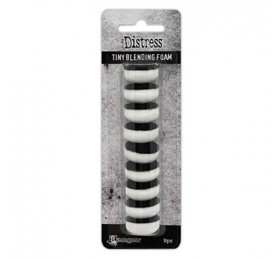 Pack 9 Esponjas para aplicador Tim Holtz Distress Tiny Blending Foams