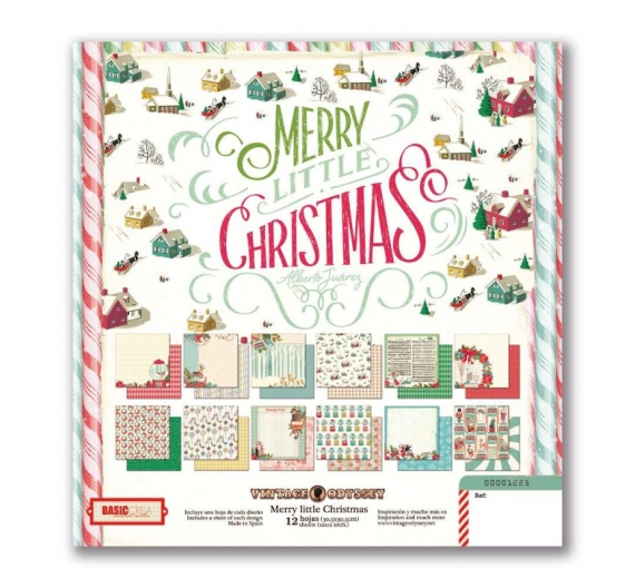 Merry Little Christmas. Paper Collection 30,5 x 30,5cm
