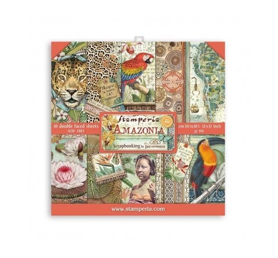 Amazonia 30,5 x 30,5cm.