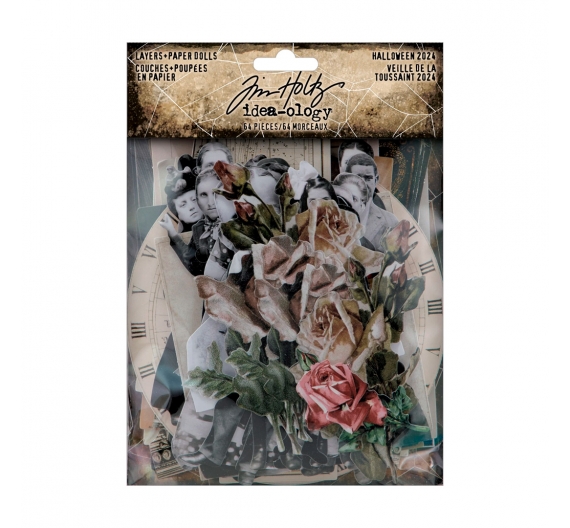 Tim Holtz Idea-ology Halloween Layers + Paper Dolls