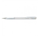 Bolígrafo Pentel Grip Rollerball Gel DX K230. Blanco 1mm