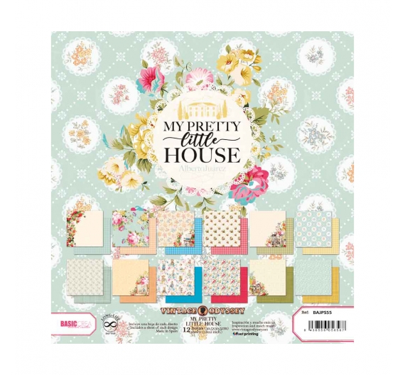 My Pretty Little House. Paper Collection 30,5 x 30,5cm